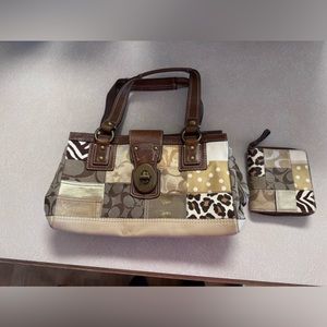 Coach purse and matching wallet!